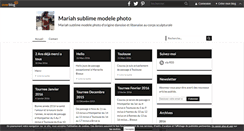 Desktop Screenshot of mariahmodel.com